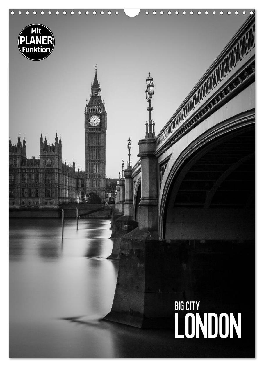 Cover: 9783457016374 | Big City London (Wandkalender 2025 DIN A3 hoch), CALVENDO...