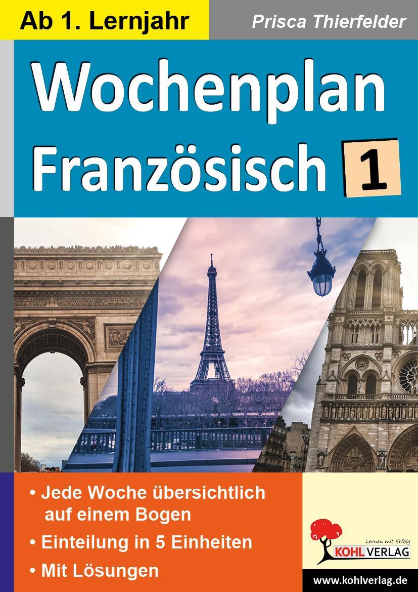 Cover: 9783966242233 | Wochenplan Französisch / ab 1. Lernjahr | Prisca Thierfelder | Buch