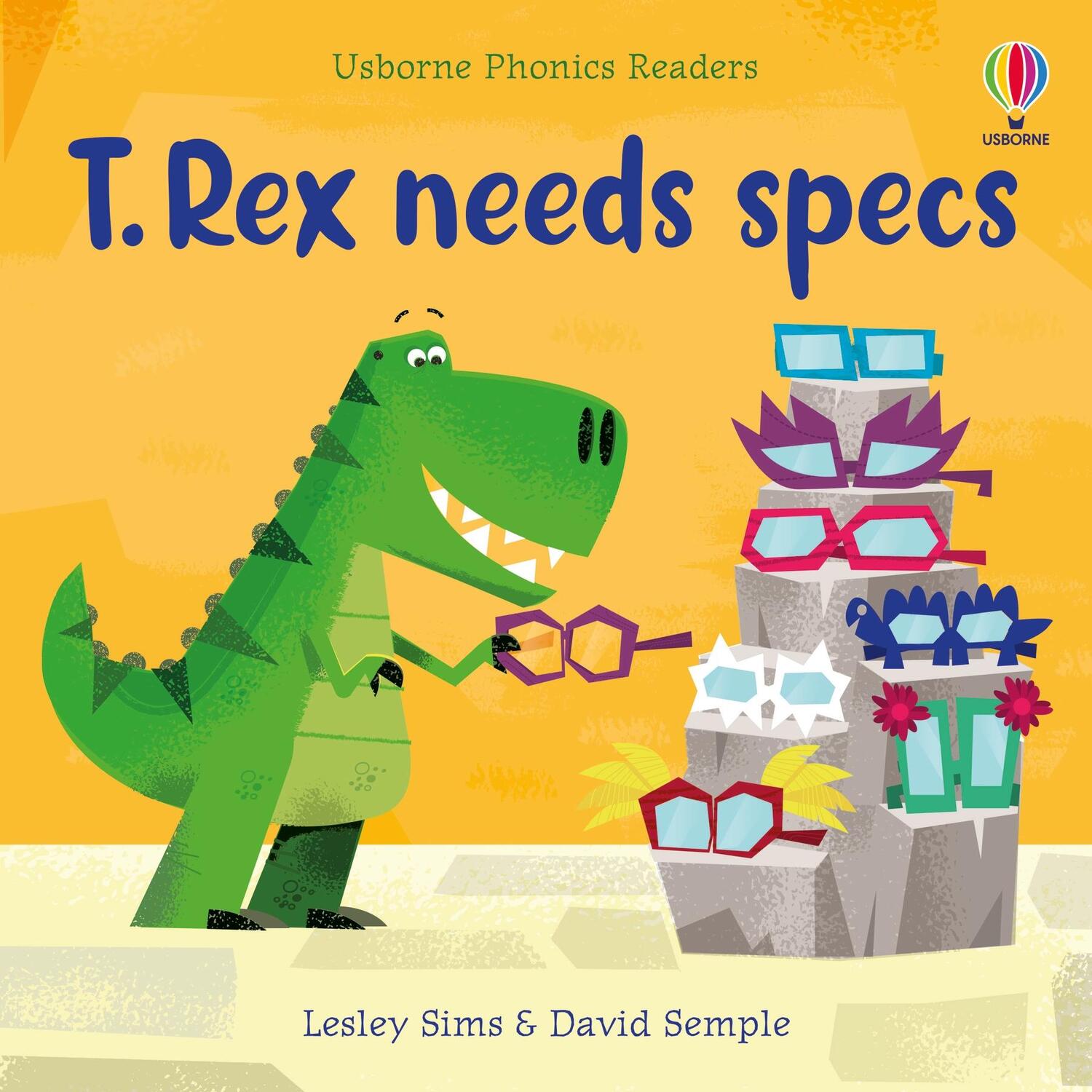 Cover: 9781805311911 | T. Rex needs specs | Lesley Sims | Taschenbuch | Phonics Readers