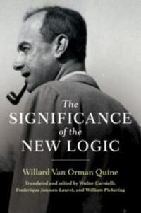 Cover: 9781316631164 | The Significance of the New Logic | Willard van Orman Quine | Buch