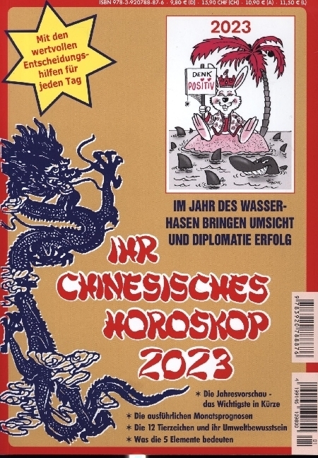 Cover: 9783920788876 | Ihr Chinesisches Horoskop 2023 | Daniela Herzberg | Taschenbuch | 2023