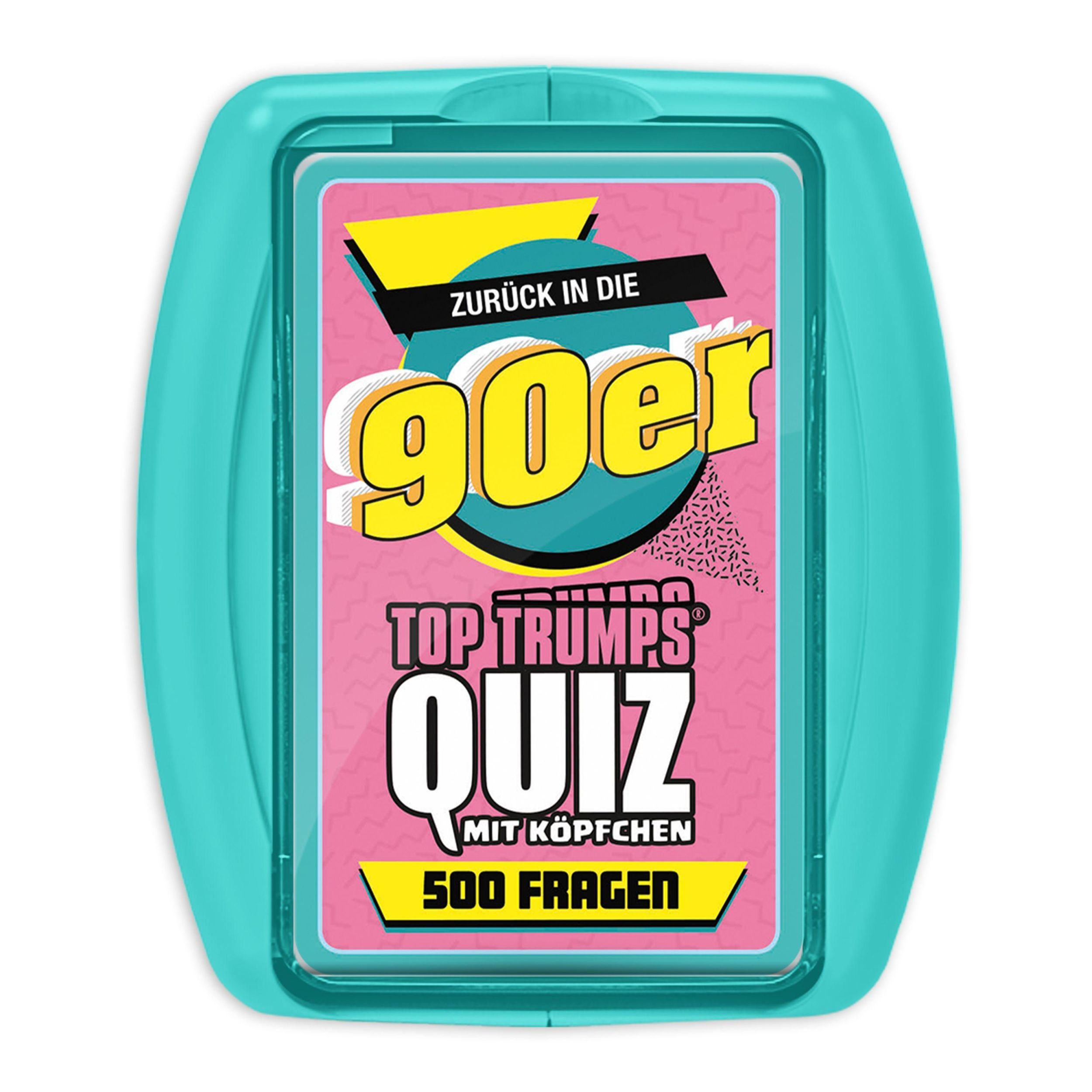 Cover: 4035576047315 | Top Trumps Quiz 90er | Spiel | Deutsch | 2021 | Winning Moves