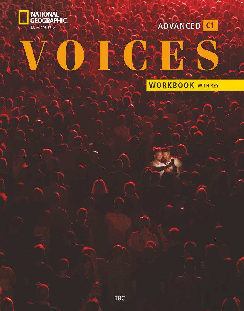 Cover: 9780357442838 | Voices - C1: Advanced | Workbook with Answer Key, Voices, C1: Advanced