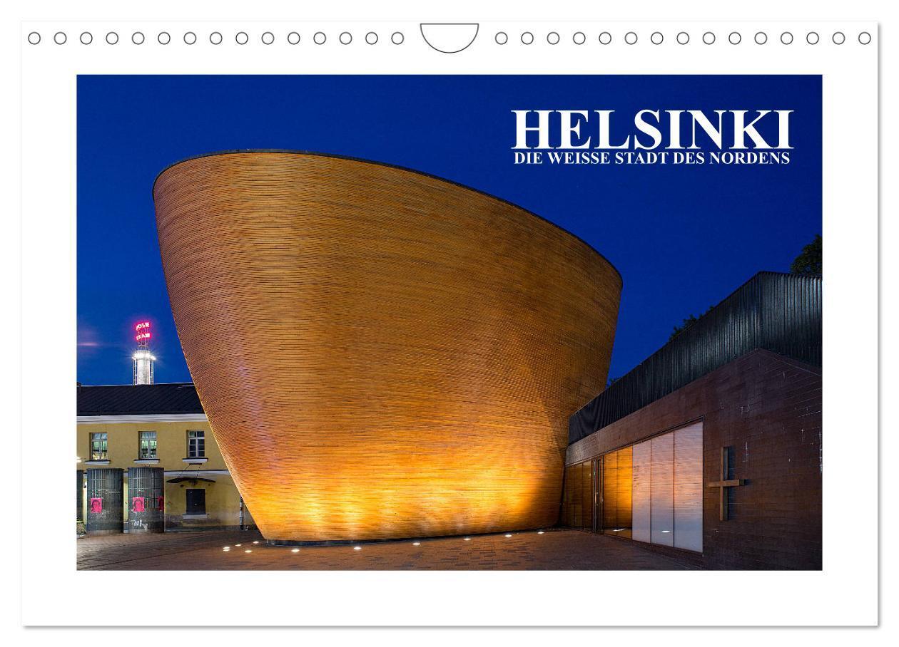 Cover: 9783675847941 | Helsinki - Die weiße Stadt des Nordens (Wandkalender 2024 DIN A4...