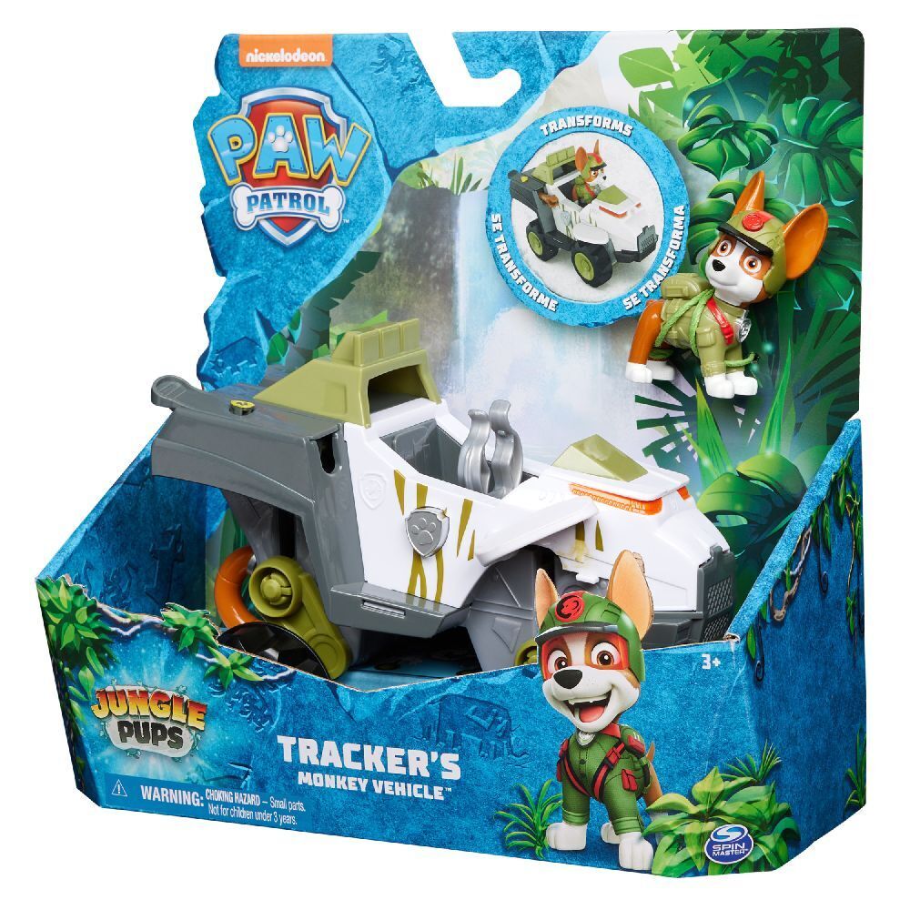 Bild: 778988490631 | PAW Jungle Pups Vehicles Tracker | Stück | In Karton | 49063 | Deutsch