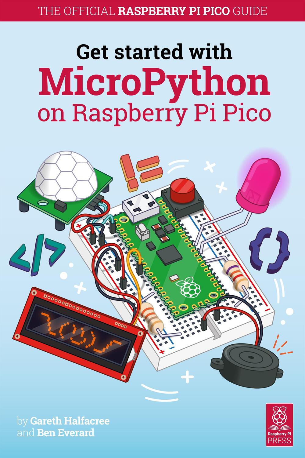 Cover: 9781912047864 | Get Started with MicroPython on Raspberry Pi Pico | Everard (u. a.)