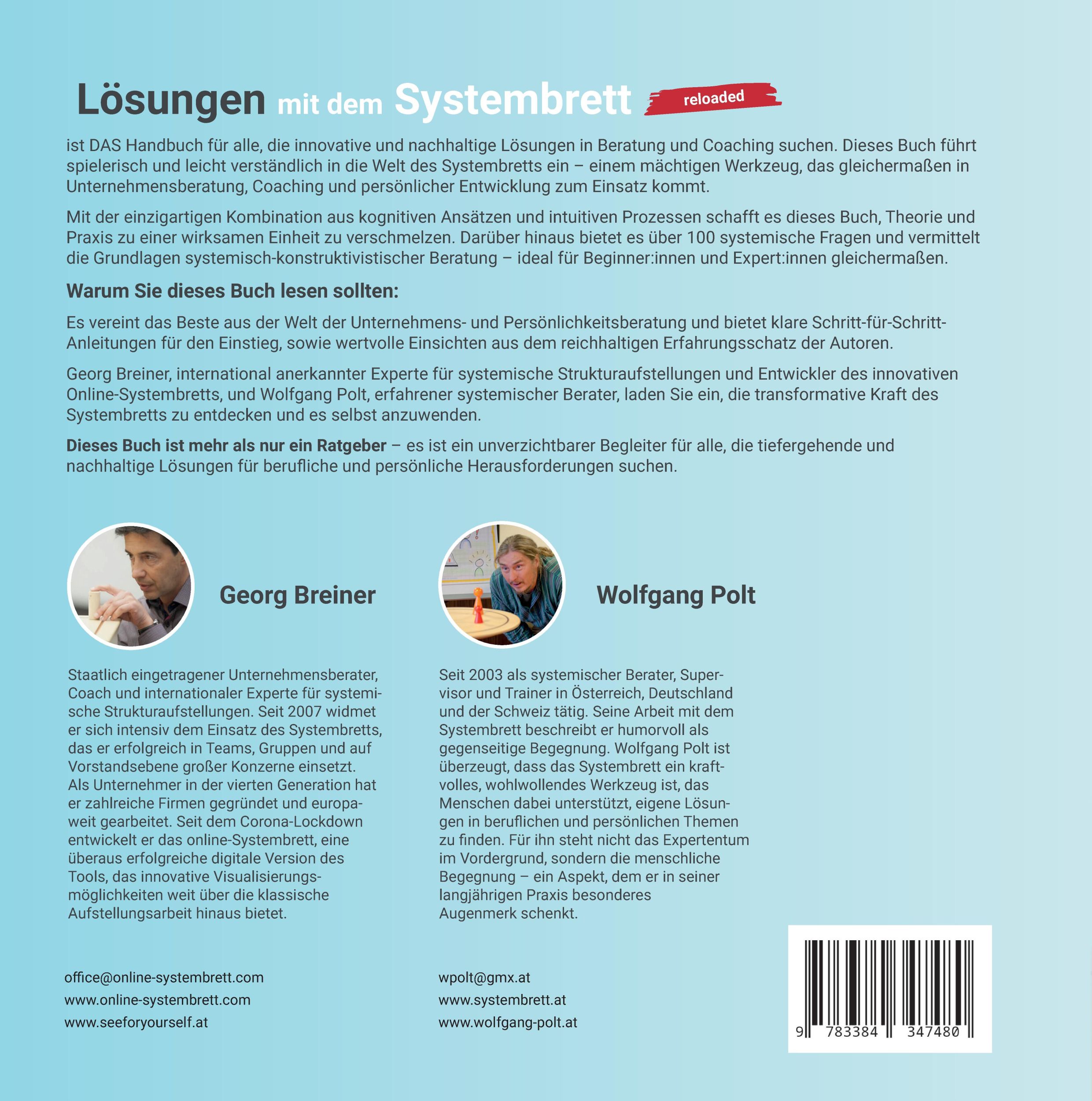 Rückseite: 9783384347480 | Lösungen mit dem Systembrett | Wolfgang Polt (u. a.) | Buch | 200 S.