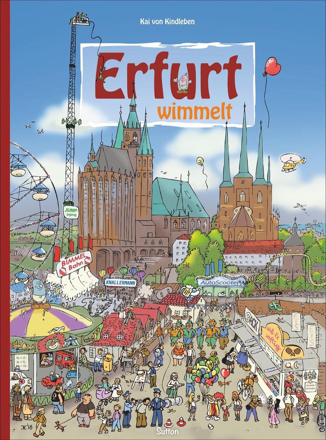 Cover: 9783963030338 | Erfurt wimmelt | Mit der Puffbohne durch die Jahrhunderte | Kindleben