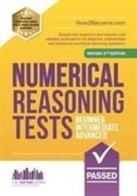 Cover: 9781912370474 | NUMERICAL REASONING TESTS: Beginner, Intermediate, and Advanced | Buch