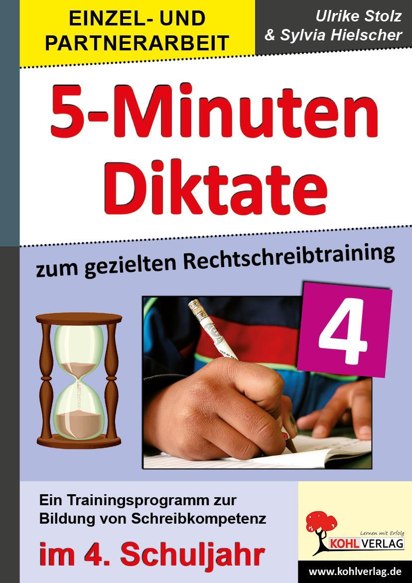 Cover: 9783866328754 | Kohls Fünf-Minuten-Diktate / 4. Schuljahr | Taschenbuch | 48 S. | 2008