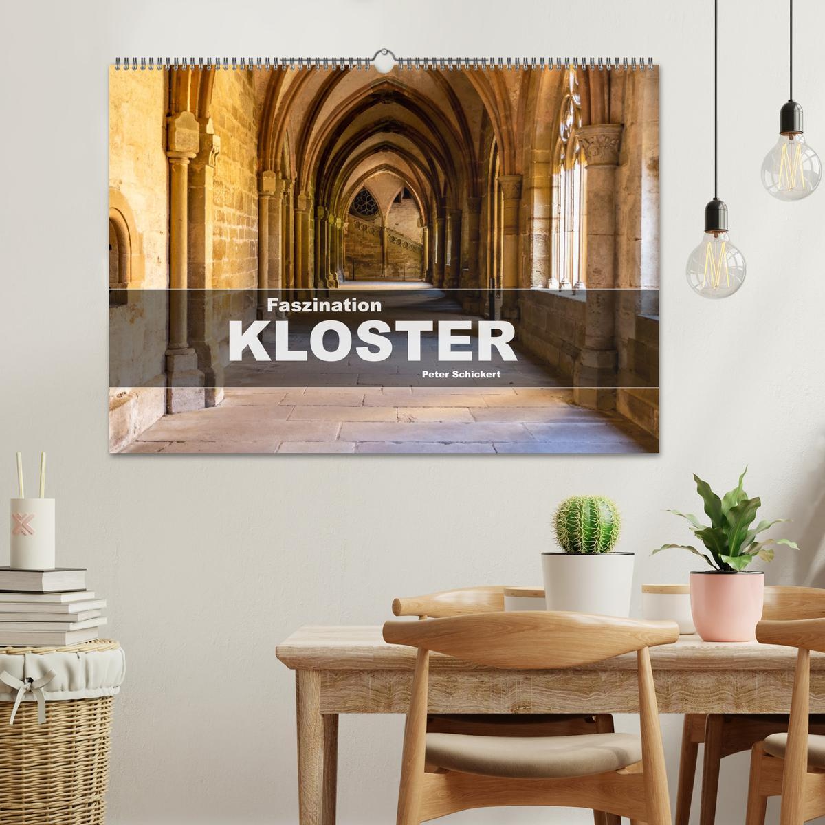 Bild: 9783383830044 | Faszination Kloster (Wandkalender 2025 DIN A2 quer), CALVENDO...