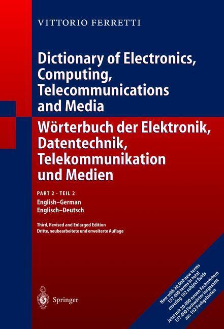 Cover: 9783642621680 | Wörterbuch der Elektronik, Datentechnik, Telekommunikation und Medien