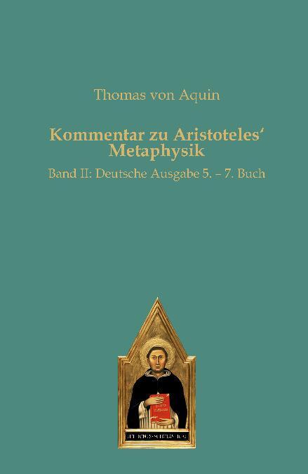Cover: 9783868386011 | Kommentar zu Aristoteles¿ Metaphysik | Thomas von Aquin | Buch | 2023