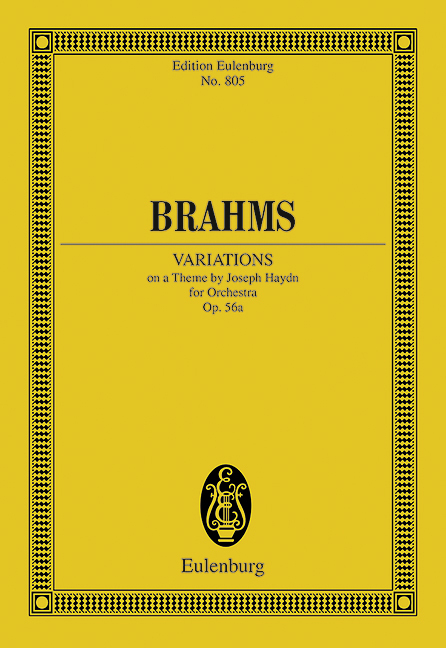 Cover: 9783795763732 | VARIATIONEN OP 56A UEBER EIN HAYDN THEMA | Johannes Brahms | Buch