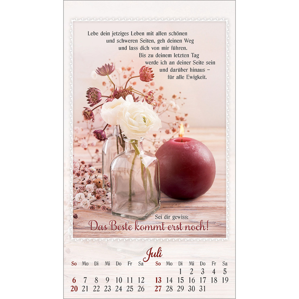 Bild: 9783754876350 | Ich bin da und dir ganz nah 2025 | Doro Zachmann | Kalender | 13 S.