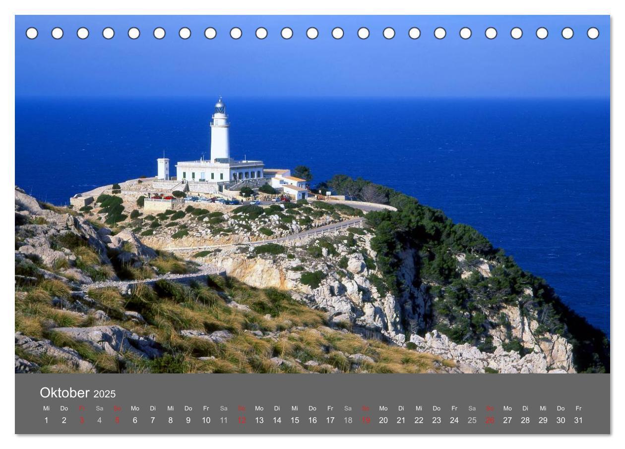 Bild: 9783435699780 | Trauminsel Mallorca (Tischkalender 2025 DIN A5 quer), CALVENDO...