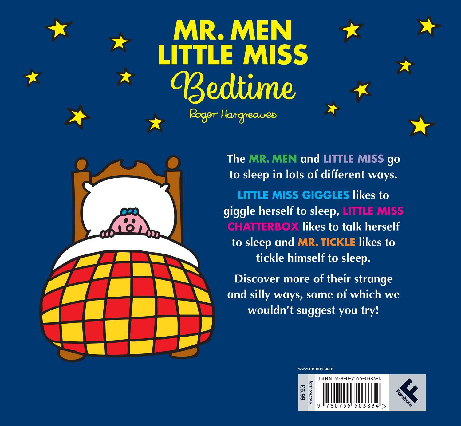 Rückseite: 9780755503834 | Mr. Men Little Miss at Bedtime | Mr. Men and Little Miss Picture Books