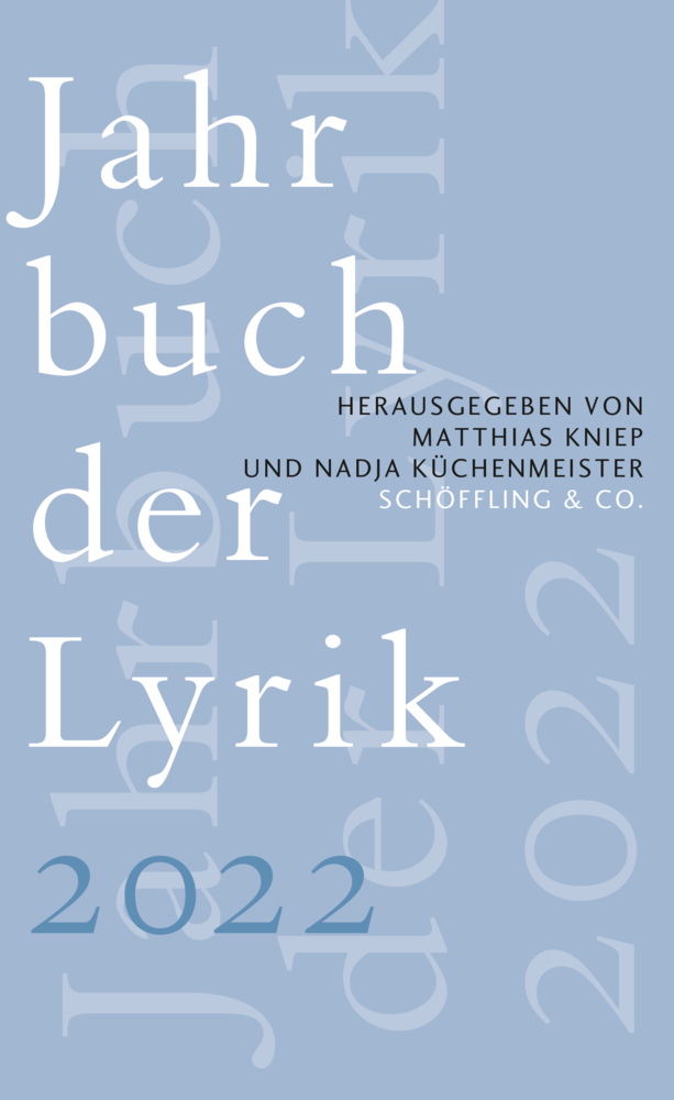 Cover: 9783895615030 | Jahrbuch der Lyrik 2022 | Matthias Kniep (u. a.) | Buch | 264 S.