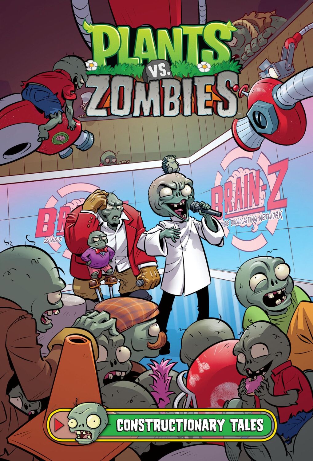 Cover: 9781506720913 | Plants vs. Zombies Volume 18: Constructionary Tales | Paul Tobin