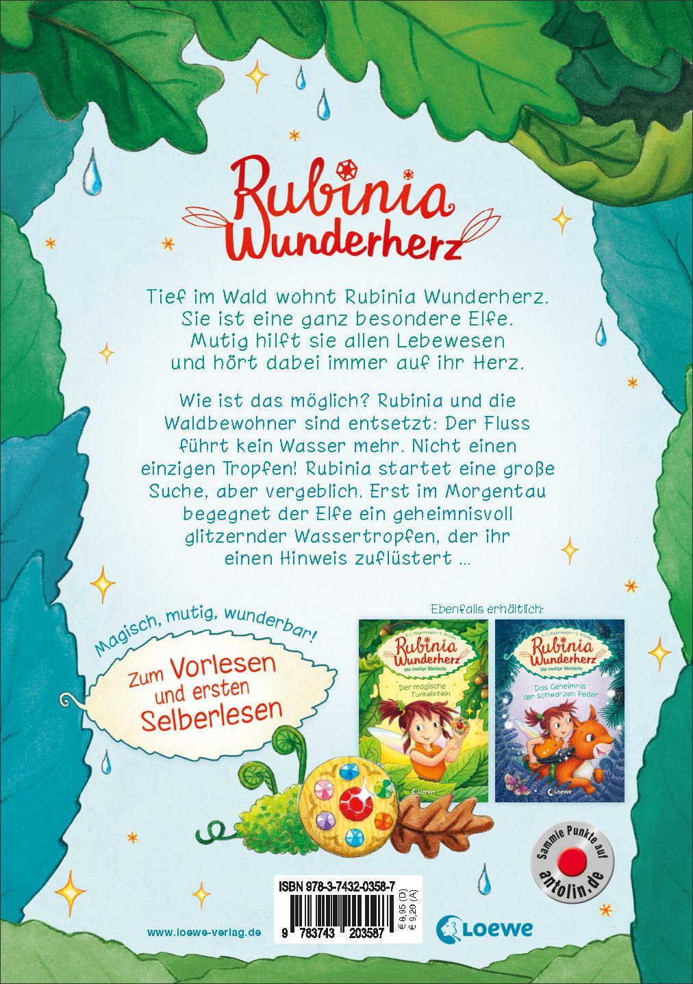 Rückseite: 9783743203587 | Rubinia Wunderherz, die mutige Waldelfe (Band 3) - Der...