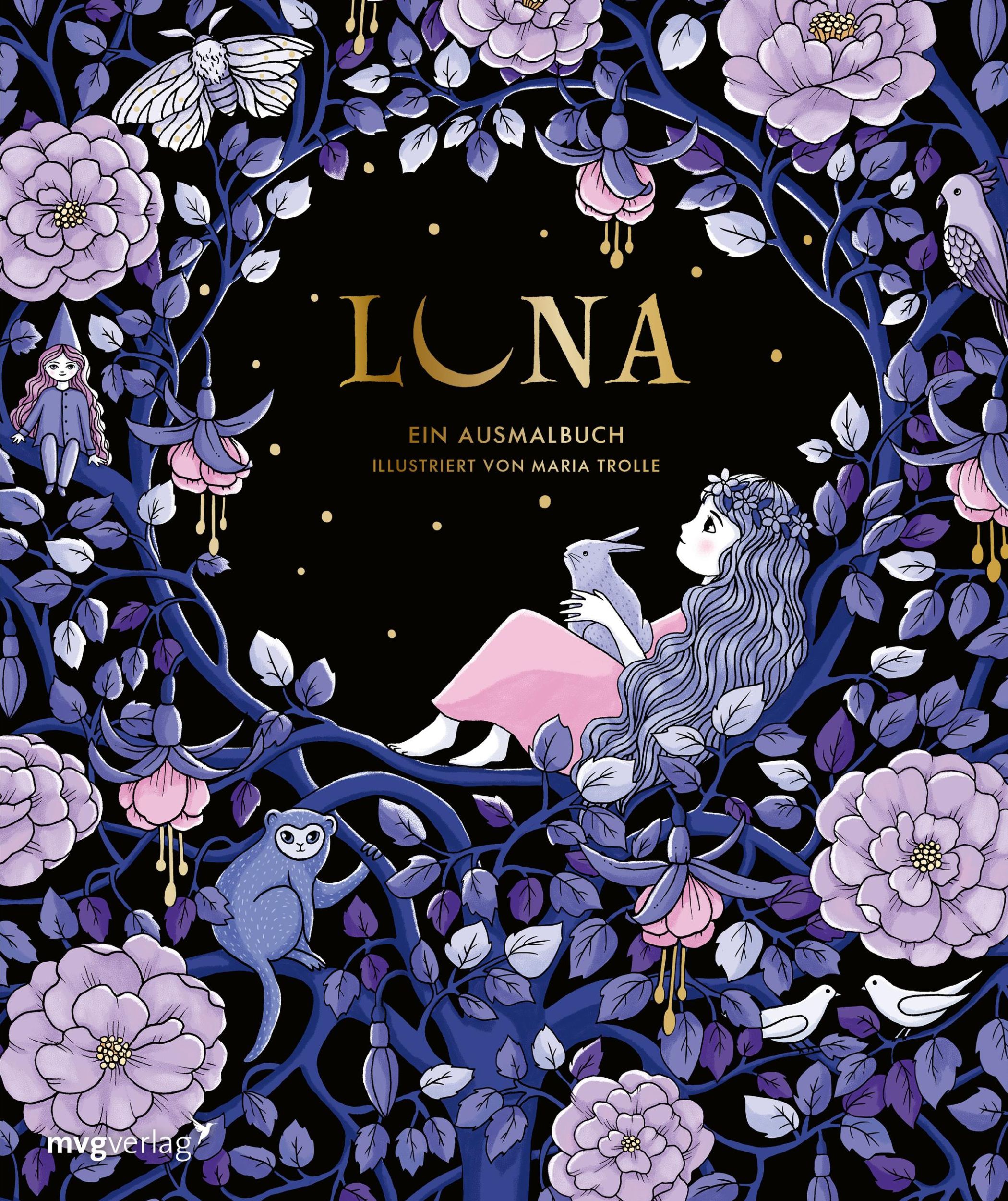 Cover: 9783747403914 | Luna - Ein Ausmalbuch | Maria Trolle | Taschenbuch | 88 S. | Deutsch