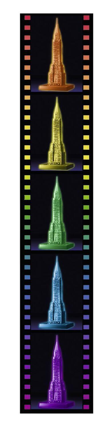 Bild: 4005556125951 | Chrysler Building bei Nacht.Night Edition 3-D Puzzle 216 Teile | Spiel