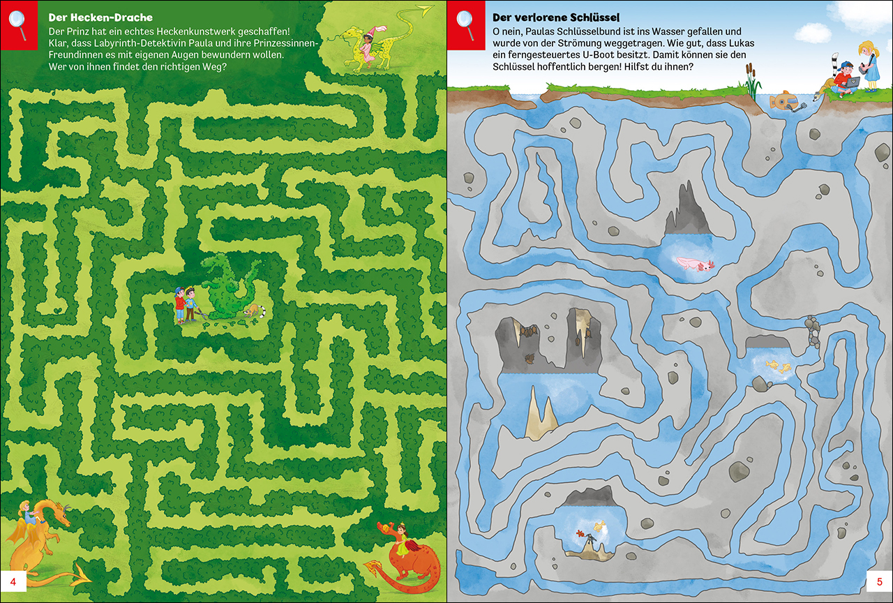 Bild: 9783743212817 | Die Labyrinth-Detektive und der rätselhafte Phönix | Rätseln | Buch