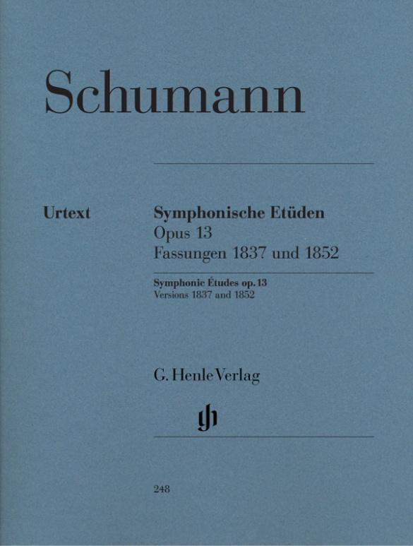 Cover: 9790201802480 | Schumann, Robert - Symphonische Etüden op. 13, Fassungen 1837 und 1852