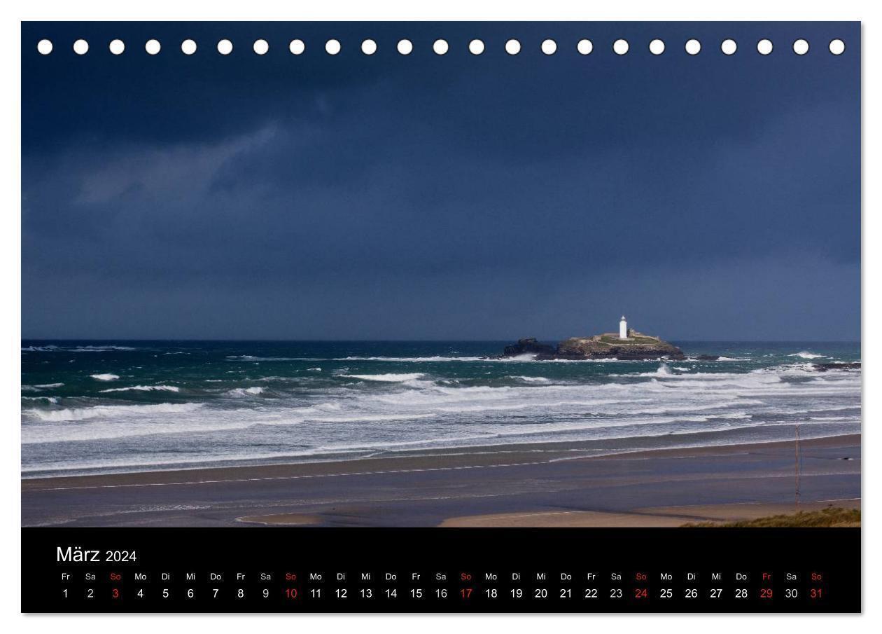 Bild: 9783383388323 | Cornwall von Tony Mills (Tischkalender 2024 DIN A5 quer), CALVENDO...