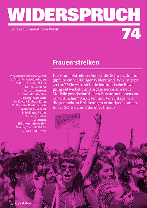 Cover: 9783858698711 | Widerspruch 74 | Frauen streiken | Marlene Rainer (u. a.) | Buch