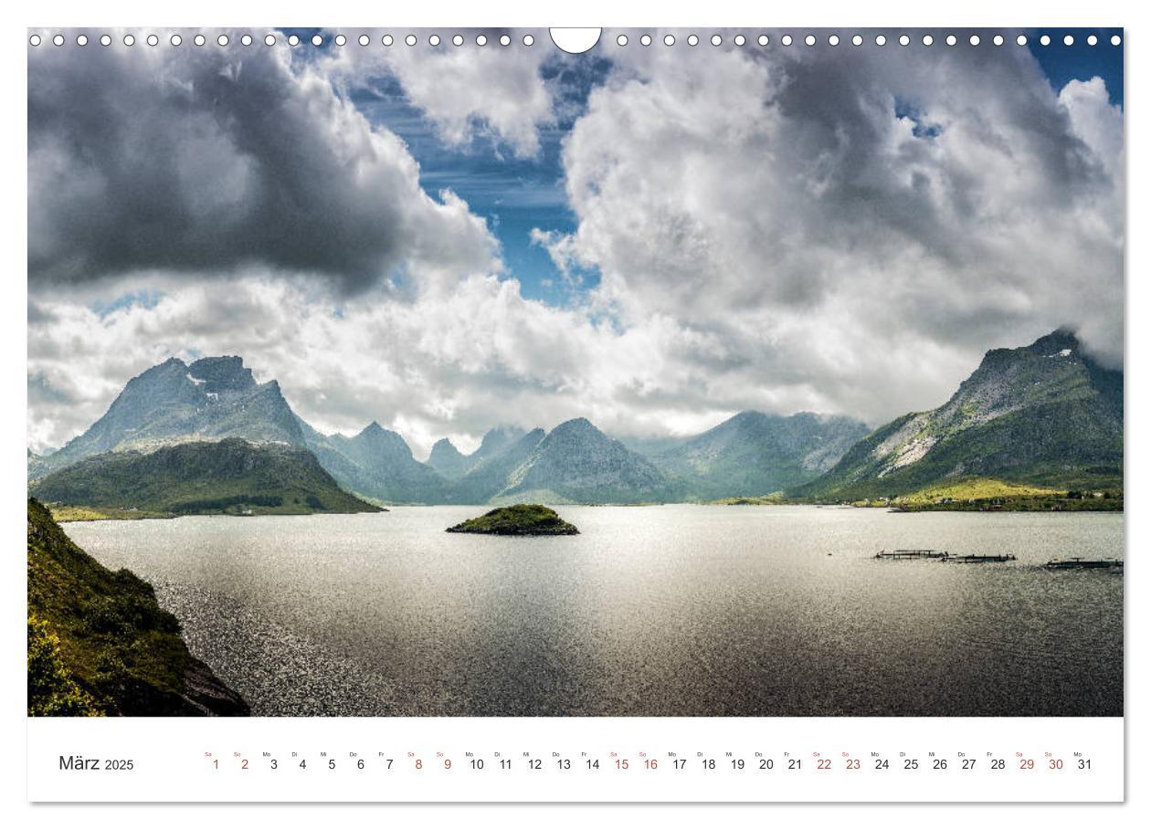 Bild: 9783435340071 | Nordland ¿ Die Weite Skandinaviens (Wandkalender 2025 DIN A3 quer),...