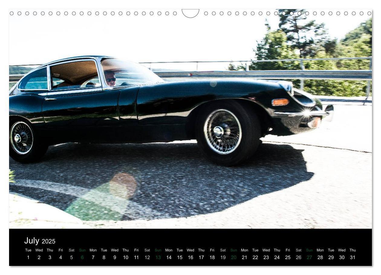 Bild: 9781325955671 | Jaguar E-Type (Wall Calendar 2025 DIN A3 landscape), CALVENDO 12...