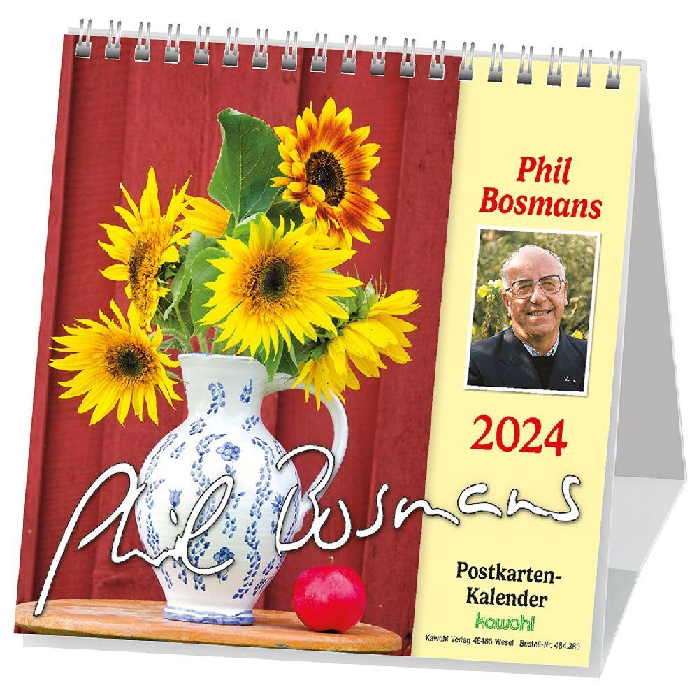 Cover: 9783754838044 | Phil Bosmans Postkartenkalender 2024 | Kalender | Spiralbindung | 2024