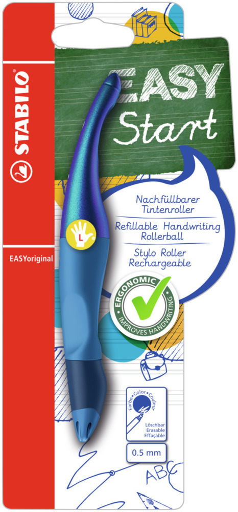 Cover: 4006381568272 | Ergonomischer Tintenroller für Linkshänder - STABILO EASYoriginal...