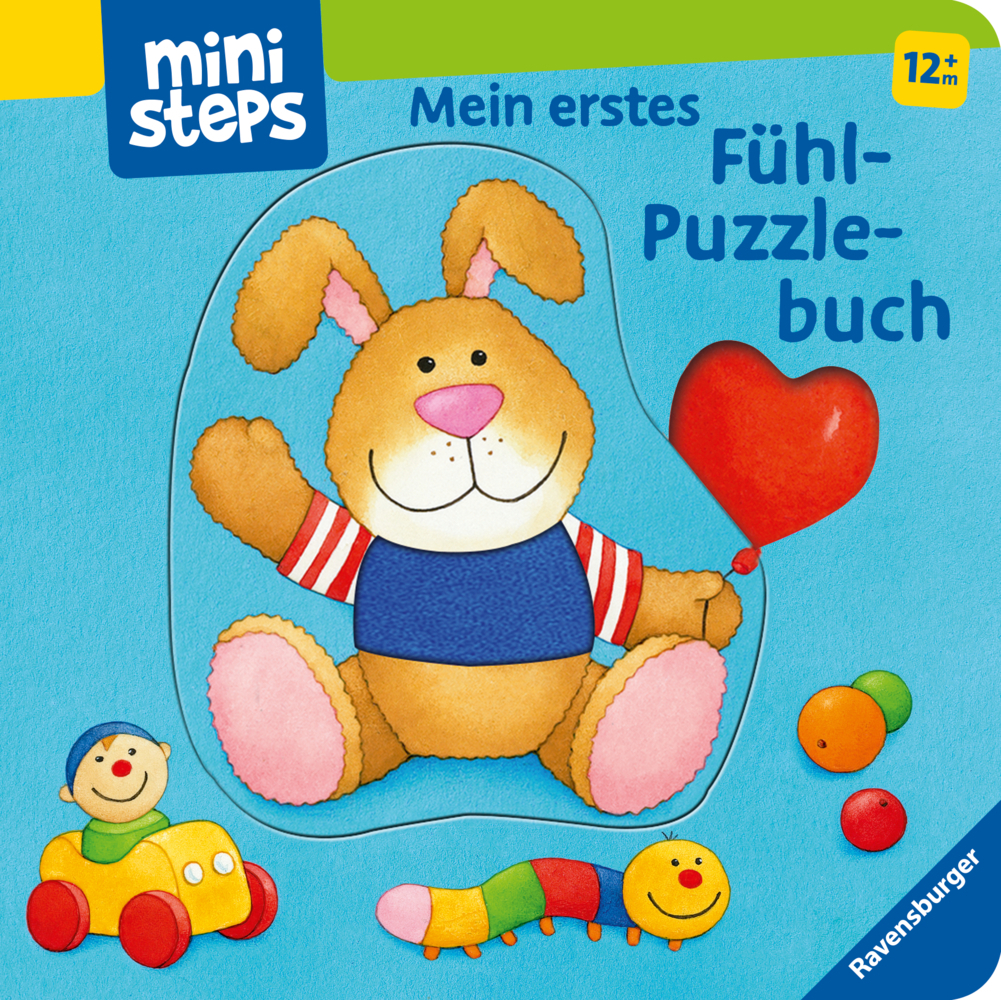 Cover: 9783473317172 | ministeps: Mein erstes Fühl-Puzzlebuch | Ab 12 Monaten | Sabine Cuno