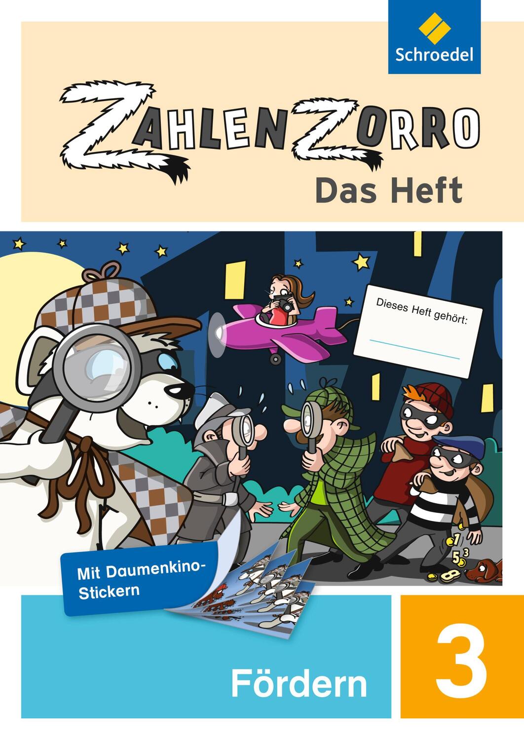 Cover: 9783507140264 | Zahlenzorro - Das Heft. Förderheft 3 | Broschüre | Deutsch | 2014