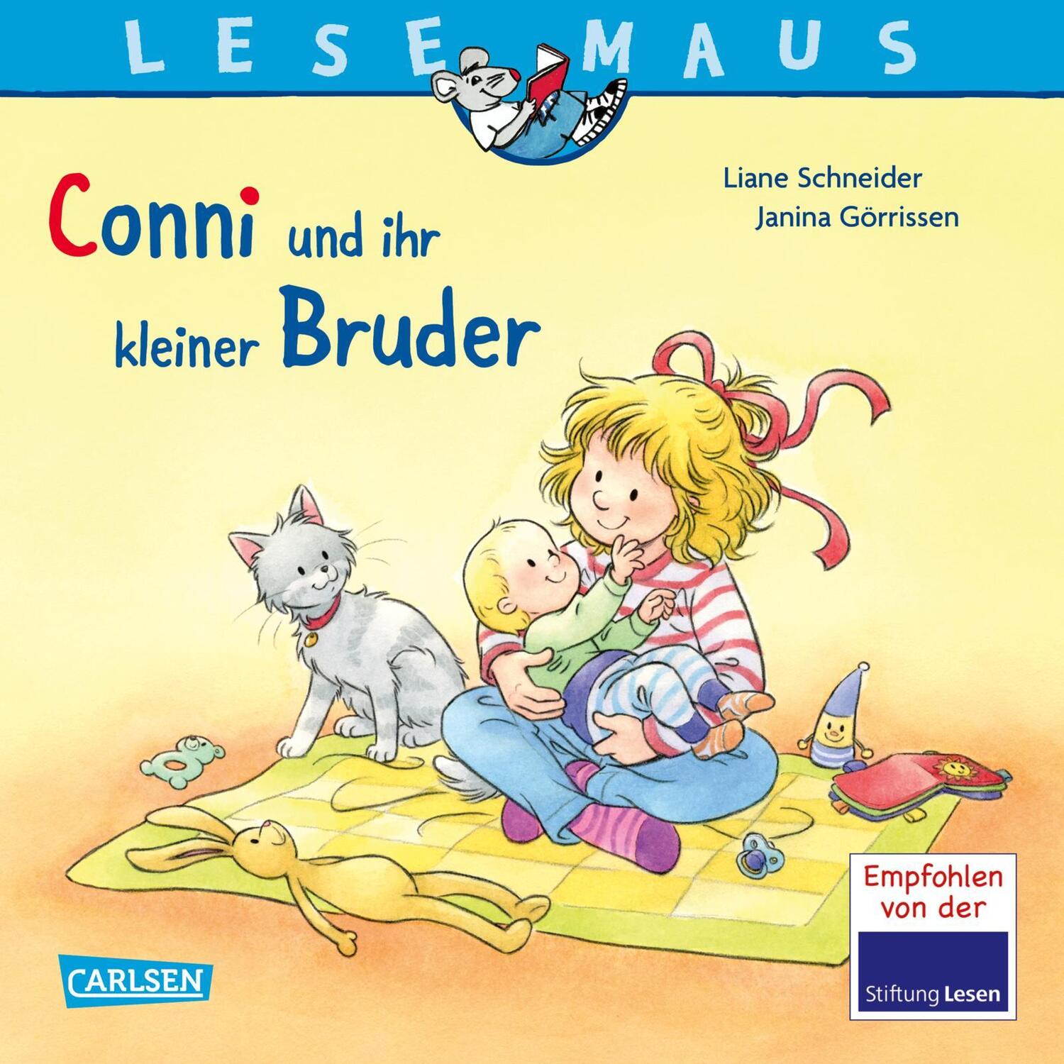 Cover: 9783551084569 | LESEMAUS 23: Conni und ihr kleiner Bruder | Liane Schneider | Buch