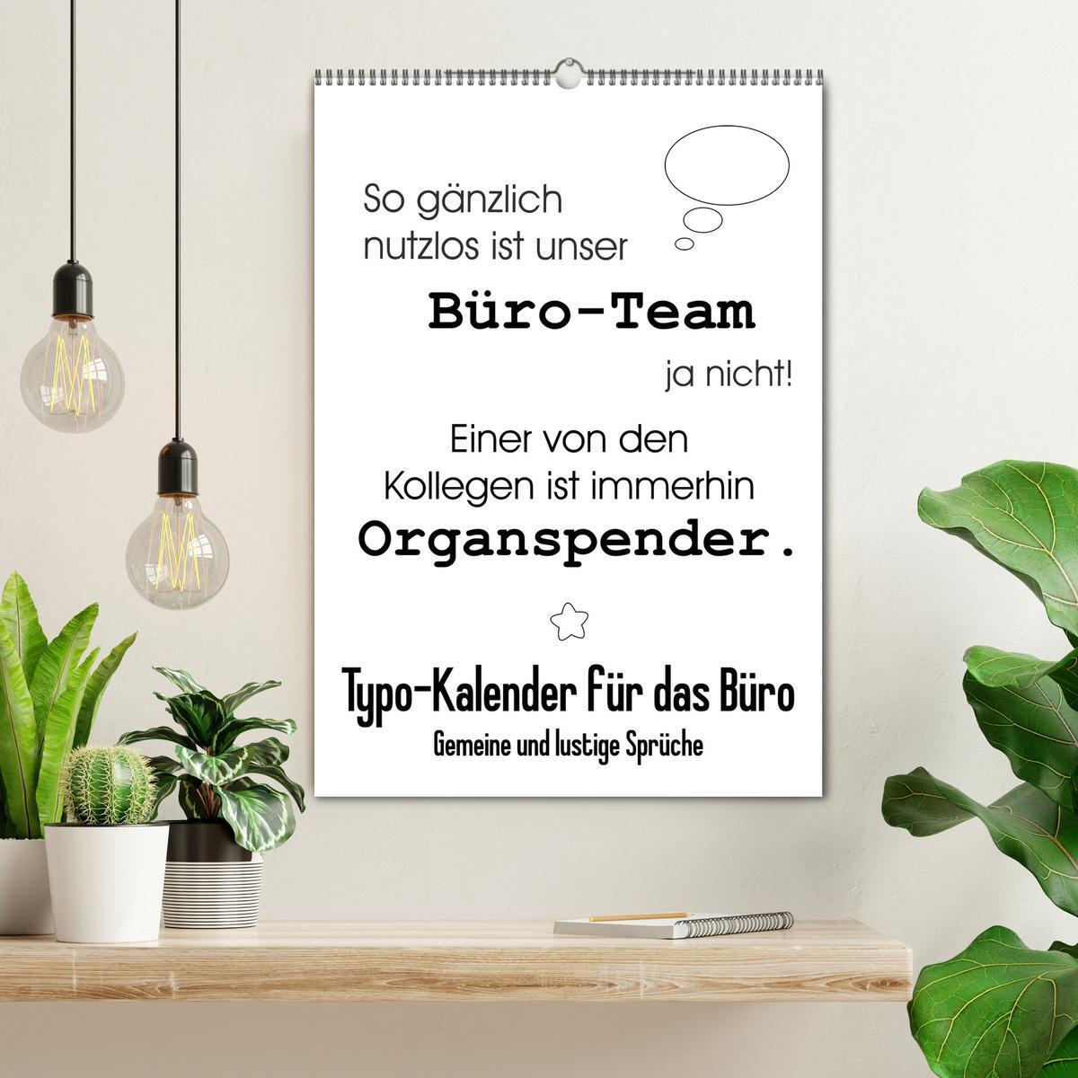 Bild: 9783435958771 | Typo-Kalender für das Büro. Gemeine und lustige Sprüche...