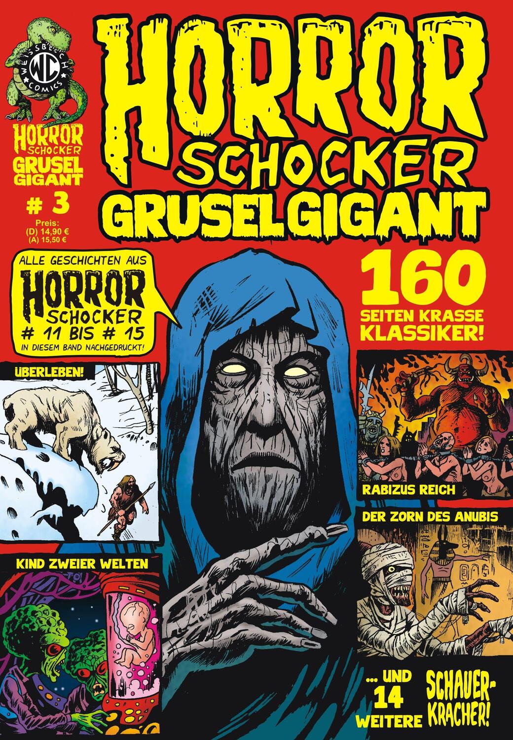 Cover: 9783869590561 | Horrorschocker Grusel Gigant 3 | Horrorschocker 11 bis 15 | Buch