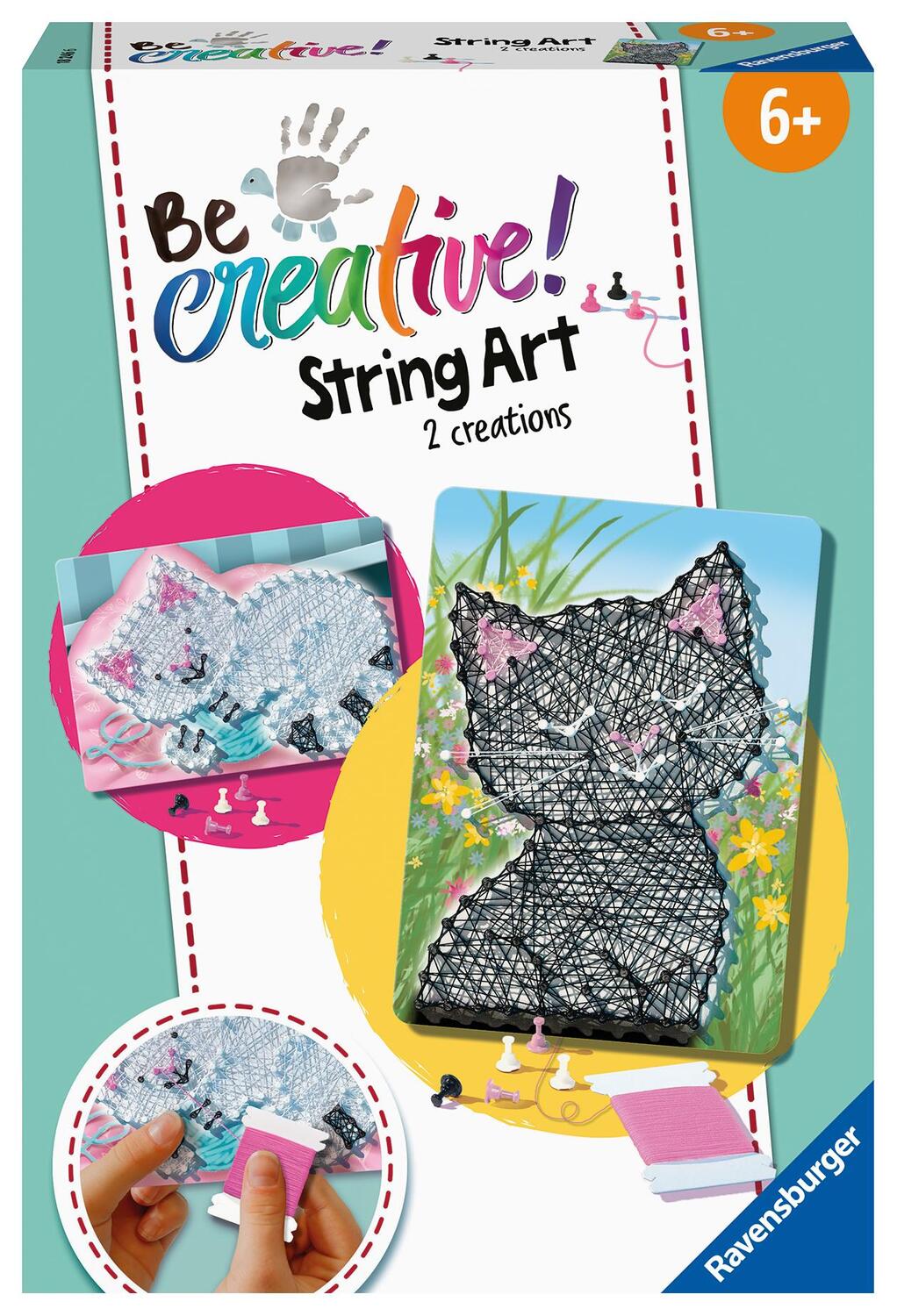 Cover: 4005556182466 | BeCreative String Art Katzen - Kreative Fadenbilder mit süßen...