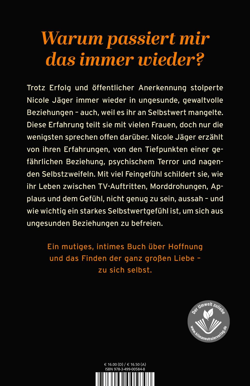 Rückseite: 9783499005848 | Unkaputtbar | Nicole Jäger | Taschenbuch | Deutsch | 2021