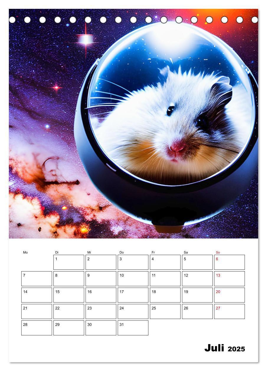 Bild: 9783435869992 | Space Hamster - Mit KI Hamster Astronauten im Weltall...