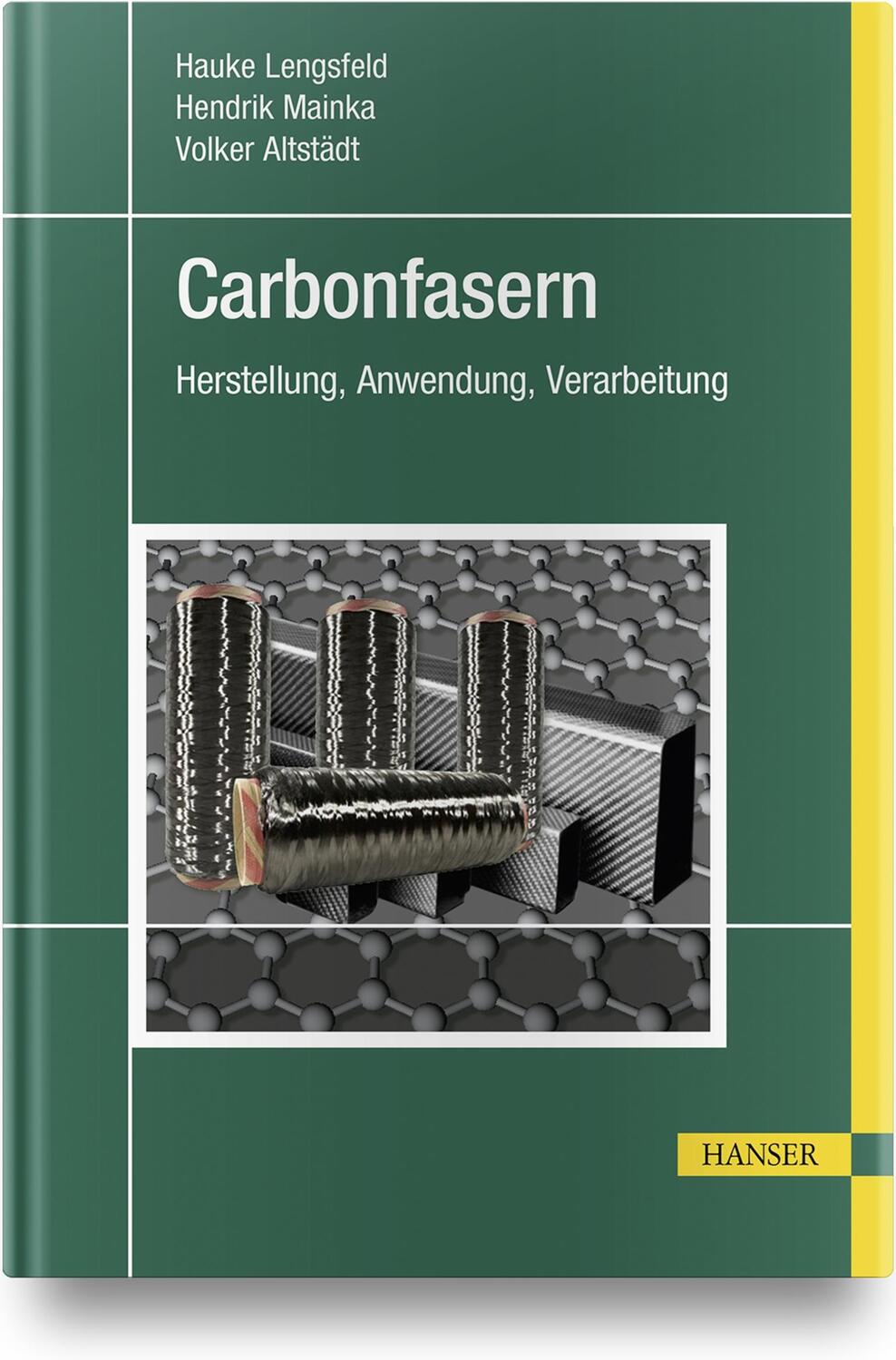 Cover: 9783446454071 | Carbonfasern | Herstellung, Anwendung, Verarbeitung | Buch | Deutsch