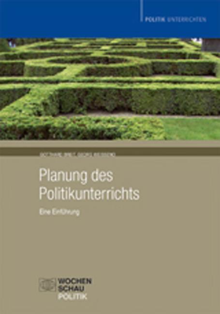 Cover: 9783879202706 | Planung des Politikunterrichts | Gotthard Breit (u. a.) | Taschenbuch