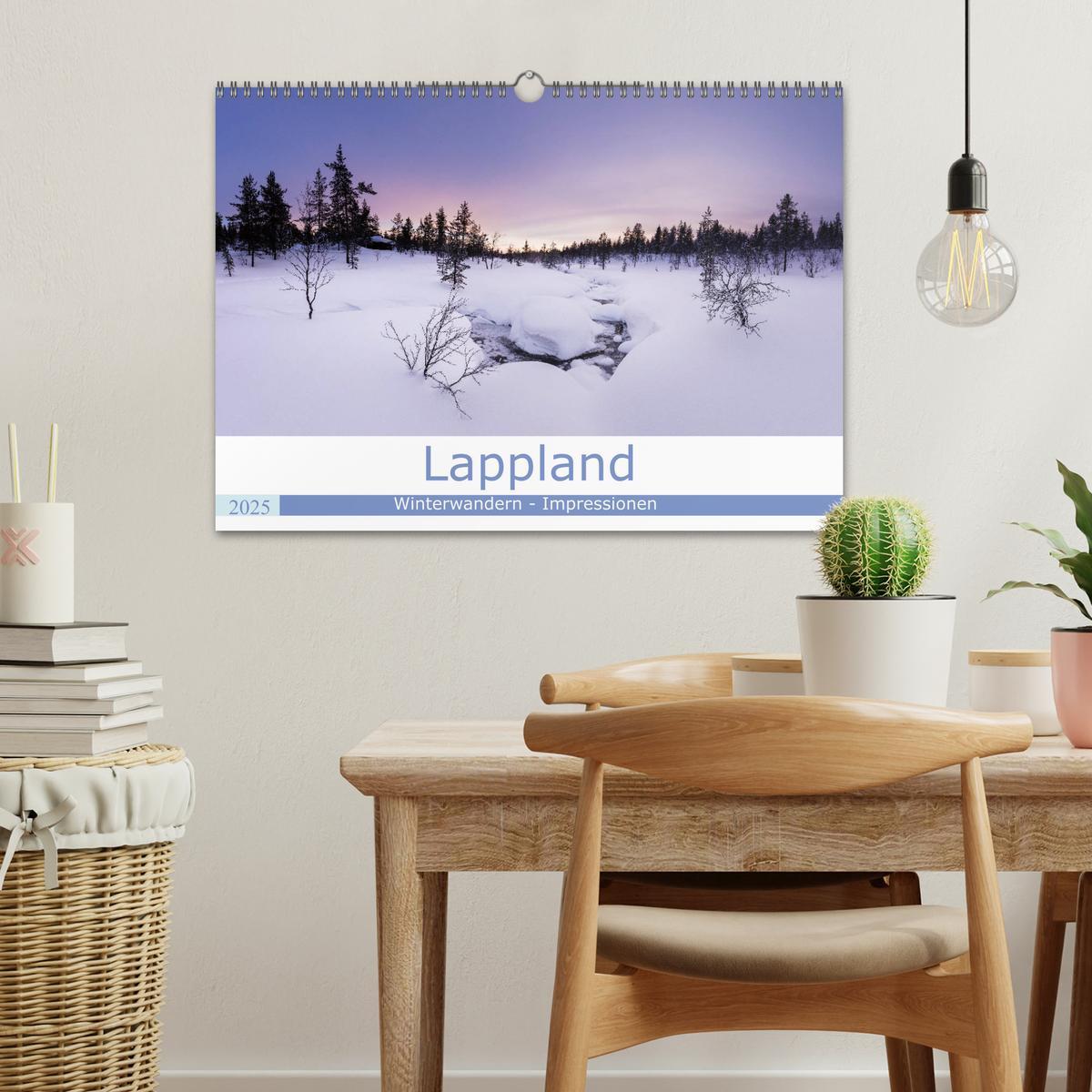 Bild: 9783435106608 | Lappland - Winterwandern Impressionen (Wandkalender 2025 DIN A3...