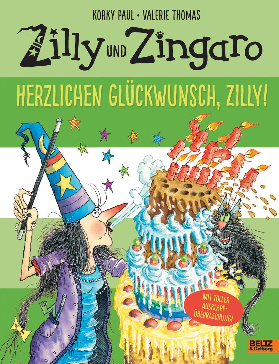 Cover: 9783407821584 | Zilly und Zingaro. Herzlichen Glückwunsch, Zilly! | Korky Paul (u. a.)