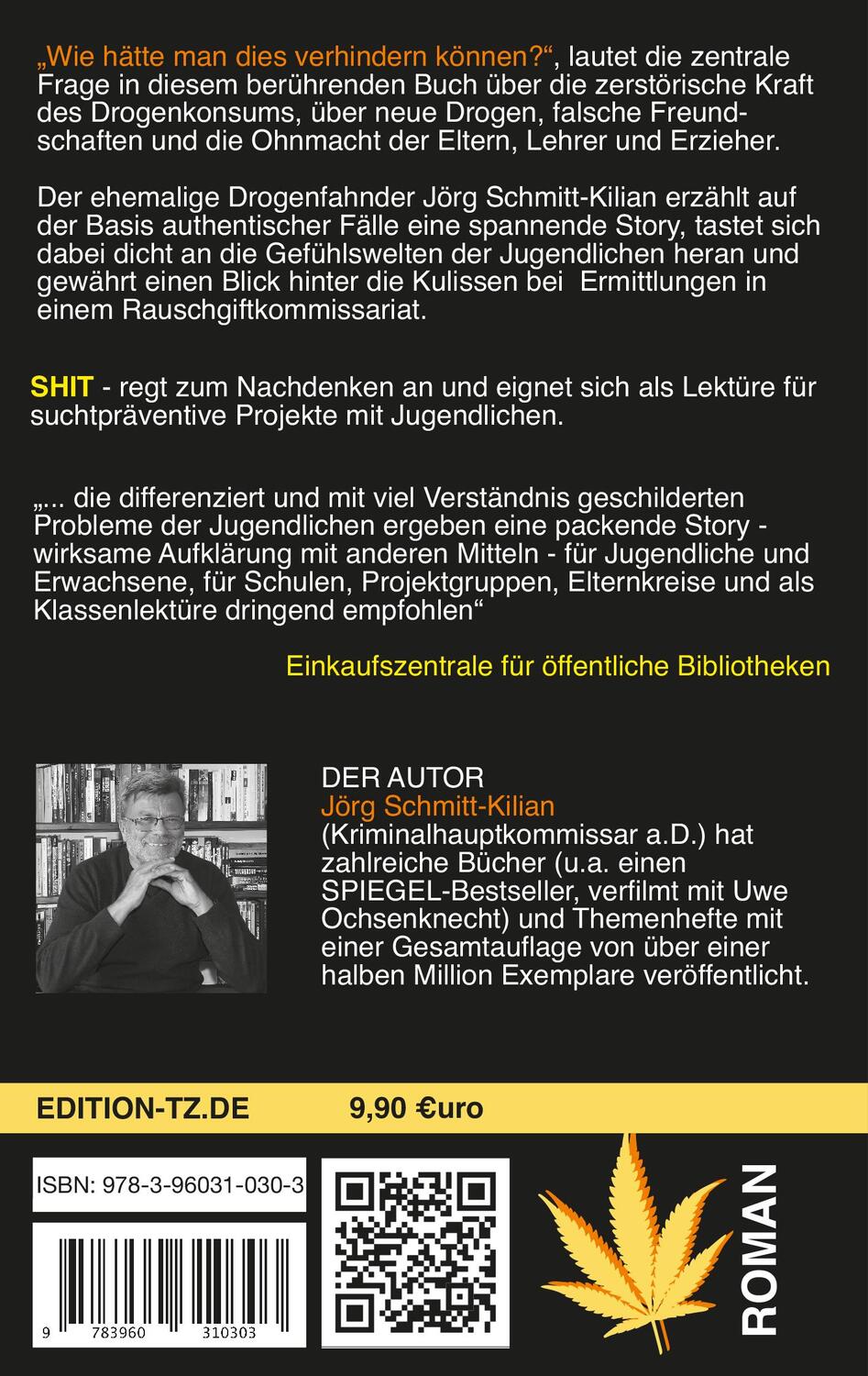 Rückseite: 9783960310303 | SHIT | Jörg Schmitt-Kilian | Taschenbuch | 160 S. | Deutsch | 2023