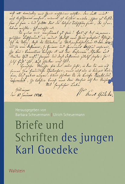 Cover: 9783835336827 | Briefe und Schriften des jungen Karl Goedeke | Karl Goedeke | Buch