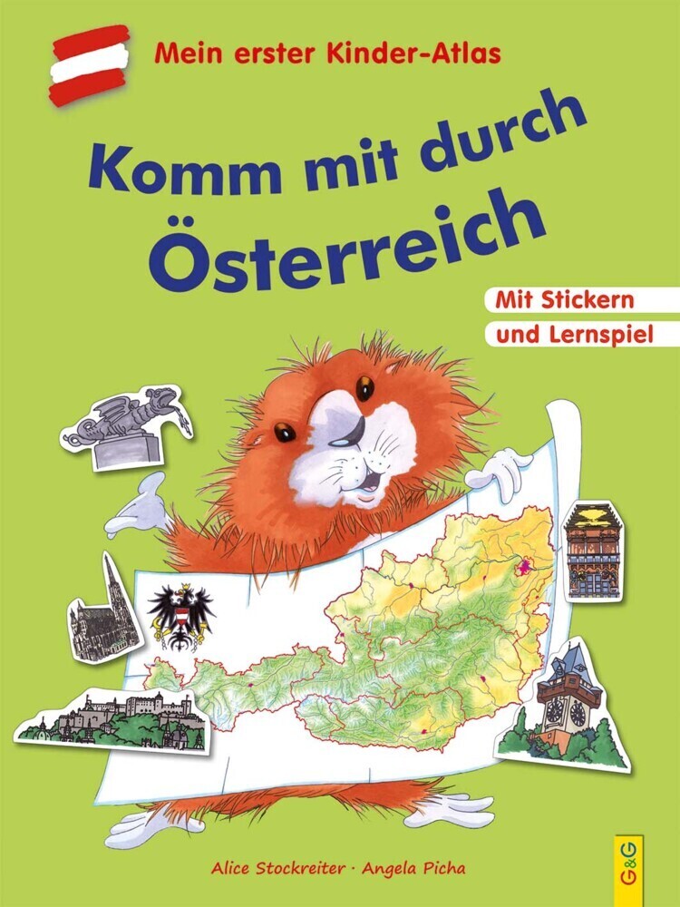 Cover: 9783707419757 | Komm mit durch Österreich | Mit dem Kinder-Atlas durch unser Land