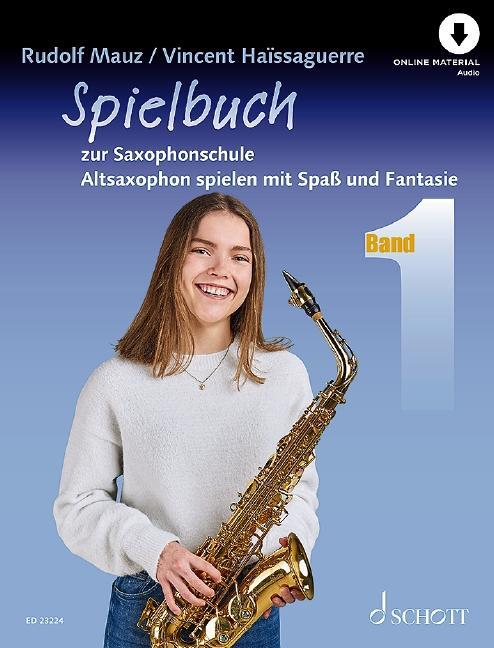 Cover: 9790001208970 | Spielbuch zur Saxophonschule | Rudolf Mauz | Broschüre | Deutsch